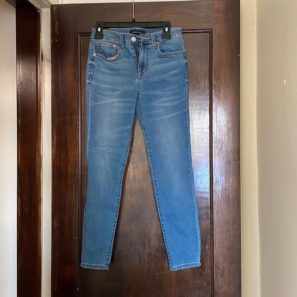 High rise jeggings